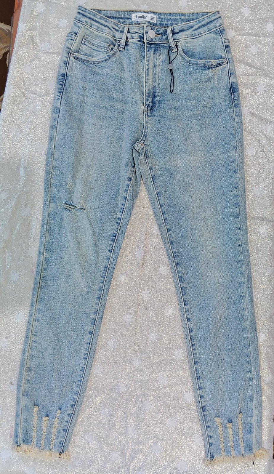 Pantalon jeans femme