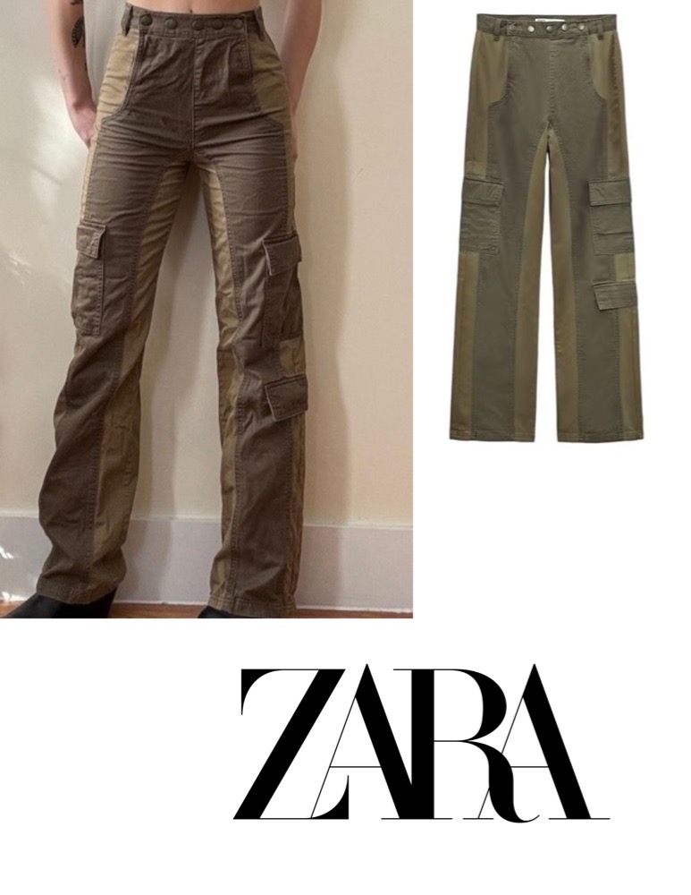 Pantalon cargo zara