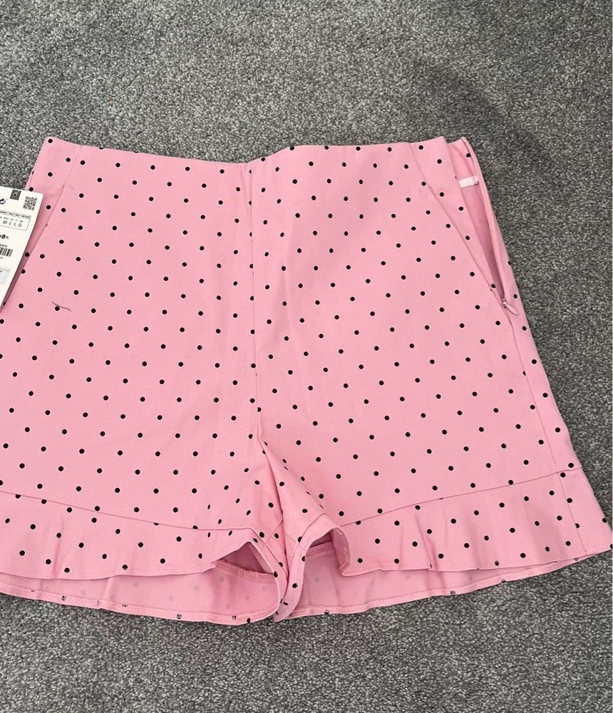 Short rose et noir Zara