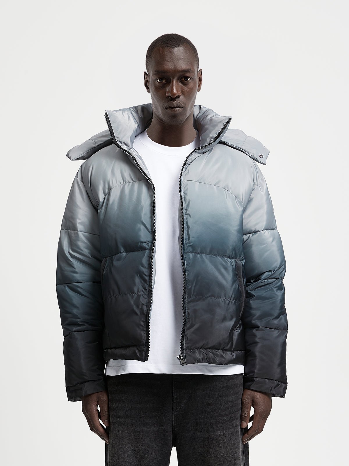 H&M Ombré Puffer Jacket