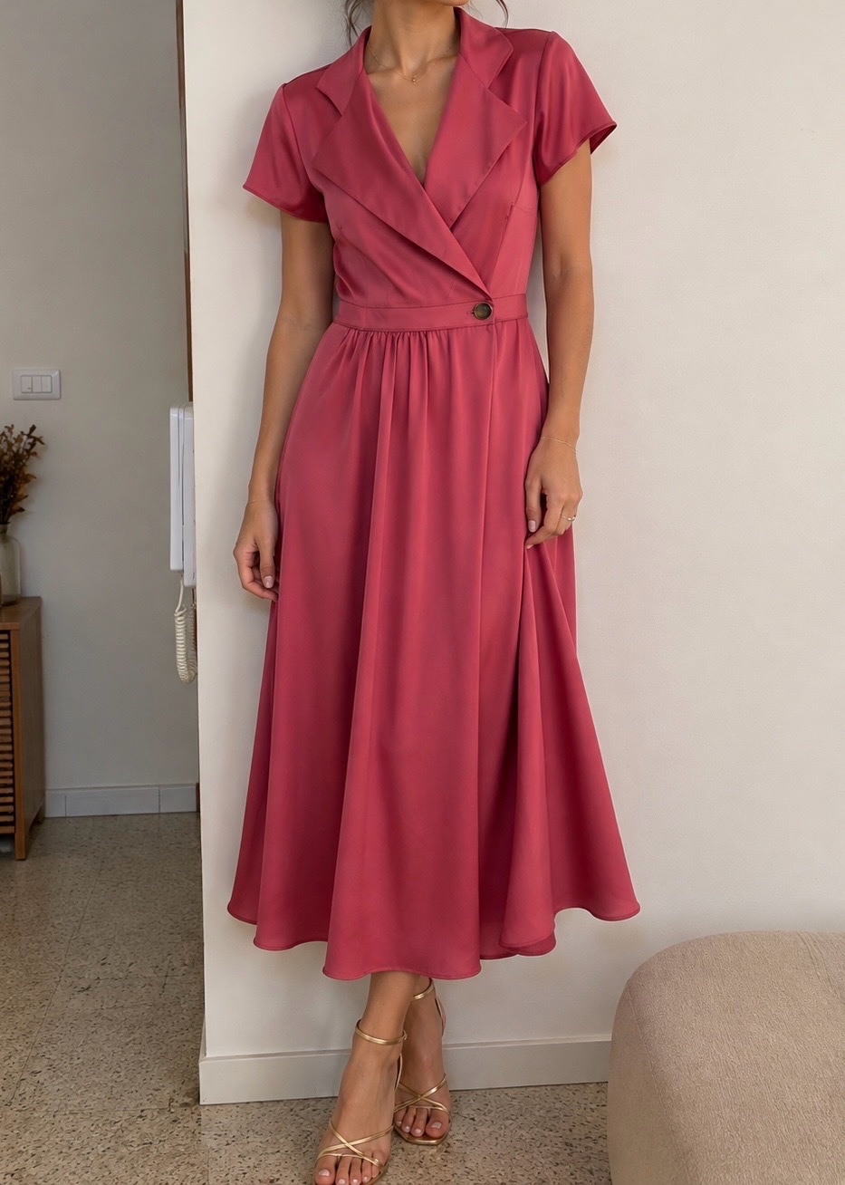 Robe chic portefeuille