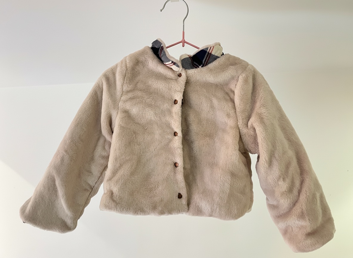Manteau OBAÏBI réversible 18 mois neuf 