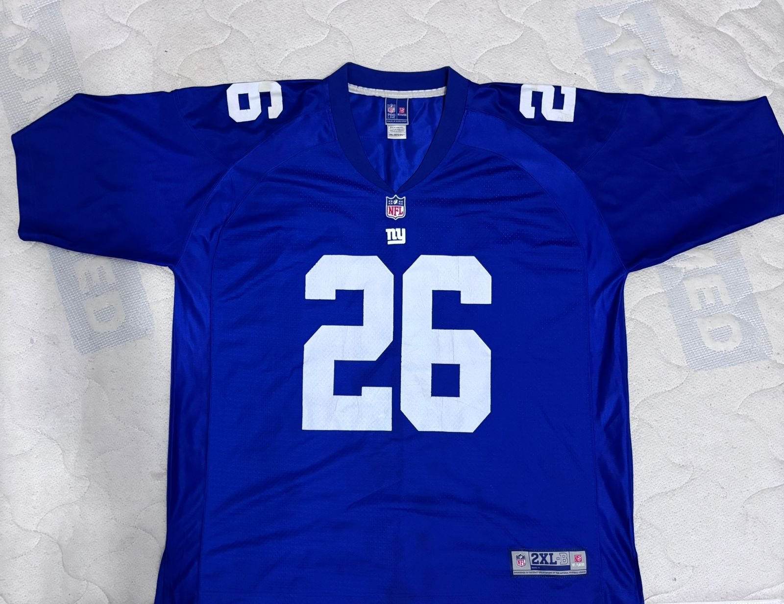Saquon Barkley New York Giants Nike Limited Blue NFL Jersey Men’s 2XL