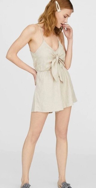 Magnifique combishort en lin