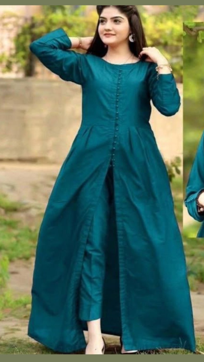 Jolie robe stylé pakistanais 