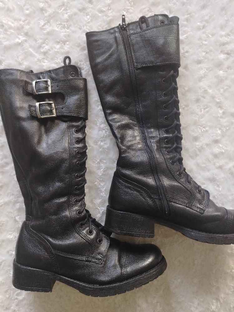 Magnifique botte en vrai cuir 