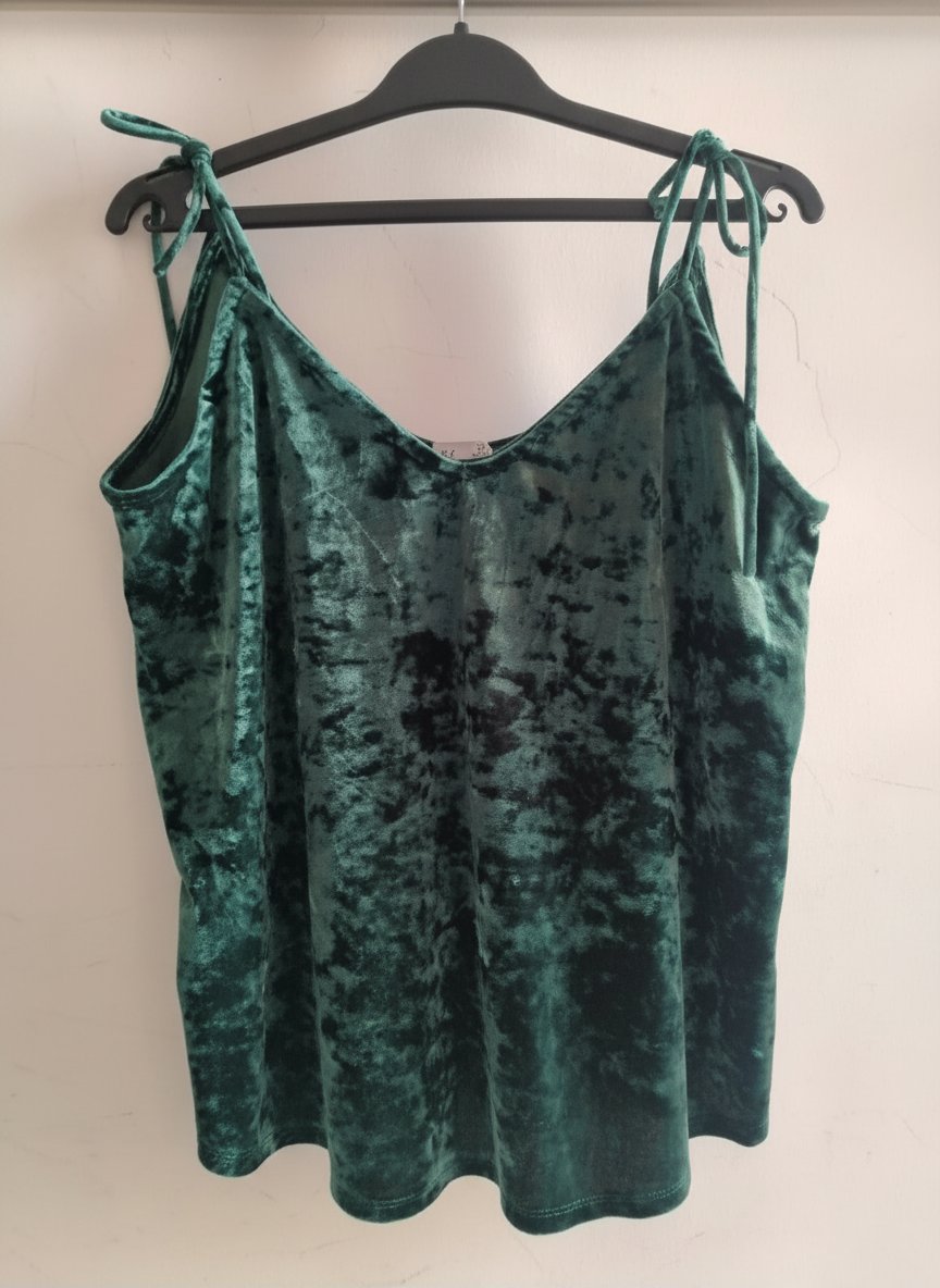 Magnifique blouse en velours
