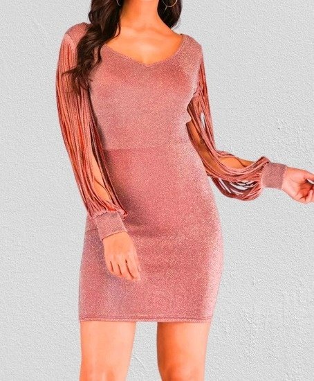 Magnifique robe soirée pailletée 