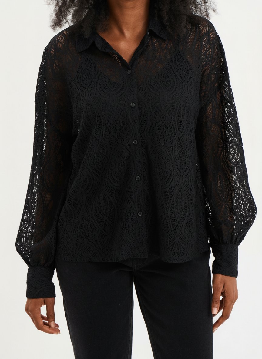 Magnifique chemise en dentelle 