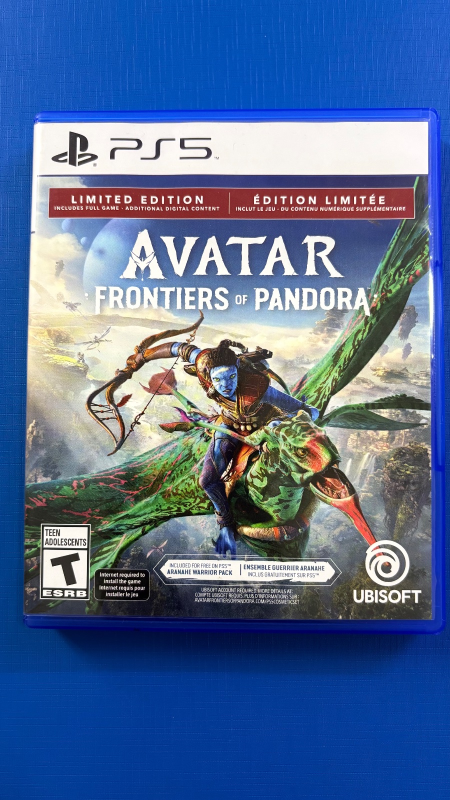 Edition limitée Avatar frontiers of pandora PS5