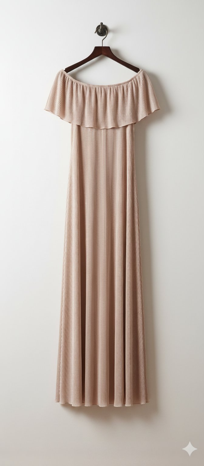 Robe tissu crepeux