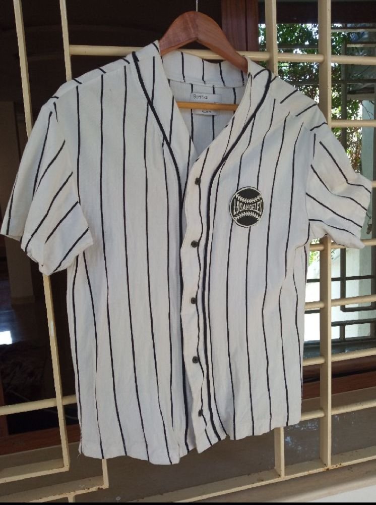 Chemise Baseball"los angeles" Bershka