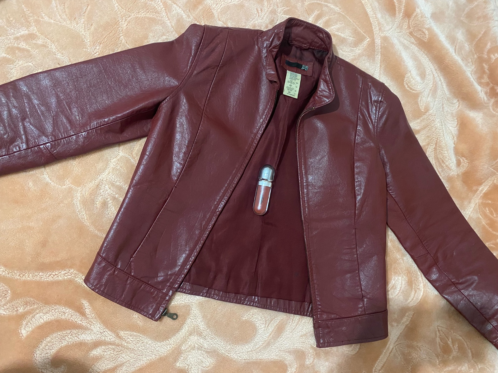 Veste cuir 