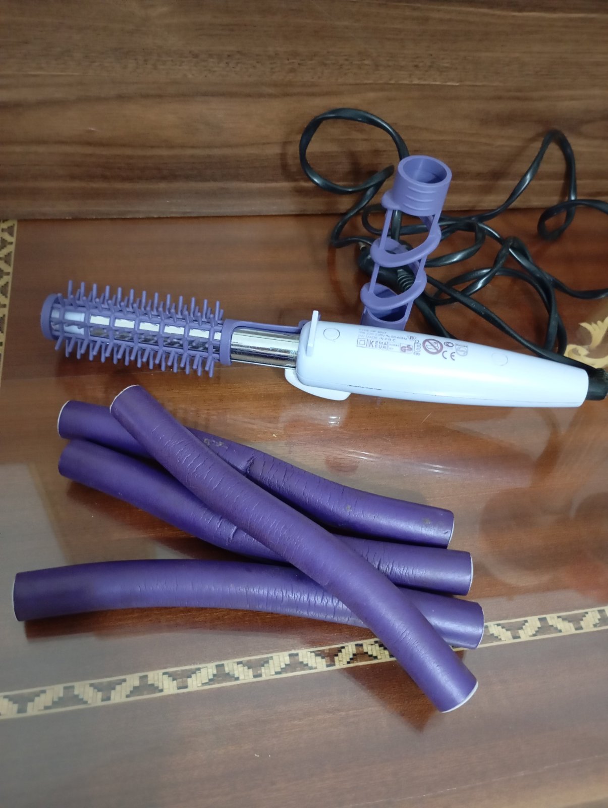 Philips Beauty Stylist Duo –  🎁 Petit cadeau en plus : des Flexi Rods violets pour de jolies boucles ! 💜✨