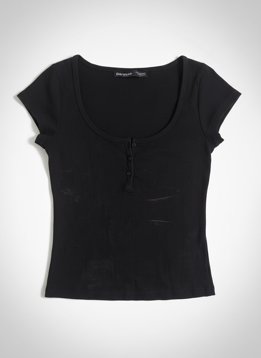 Pull noir Bershka 