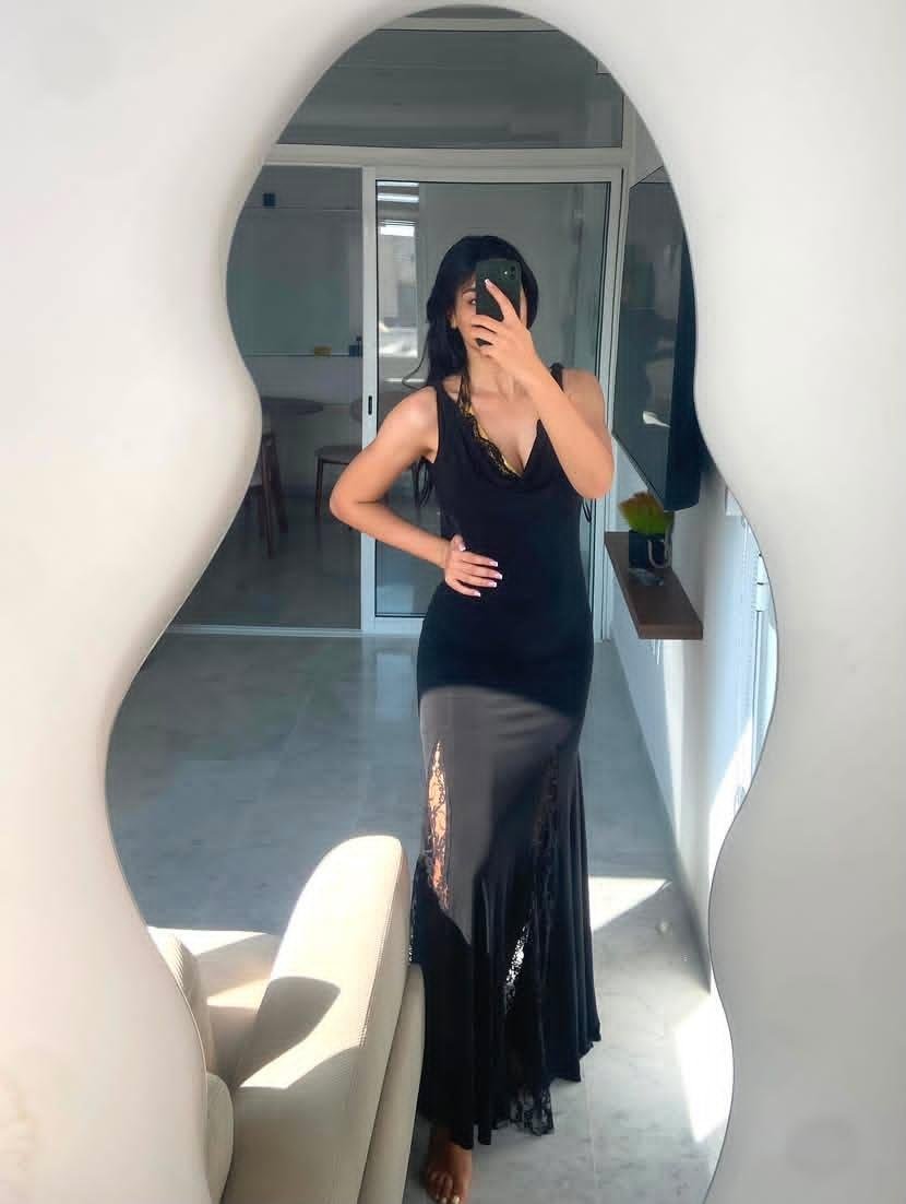 Robe noire de soirée