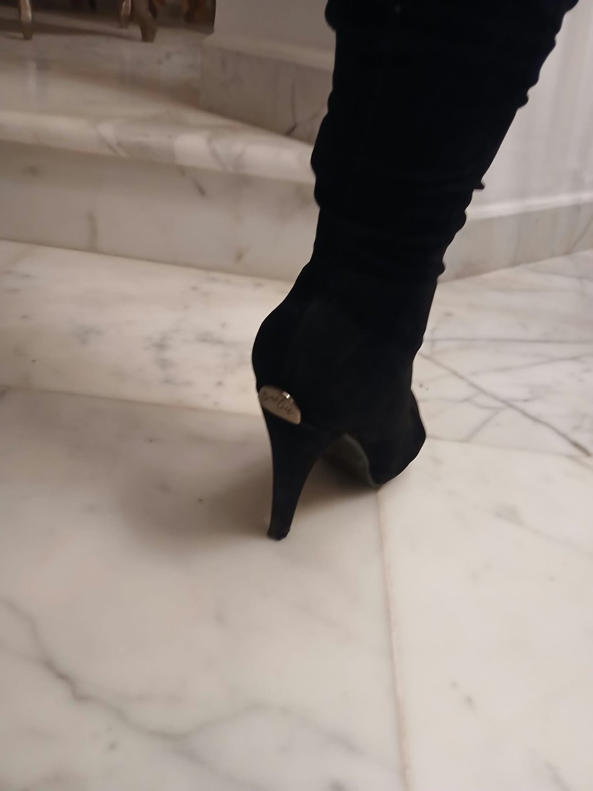 Bottes en velours