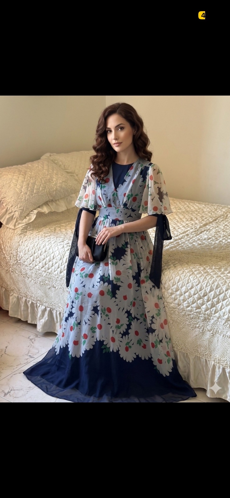 Robe fleuri