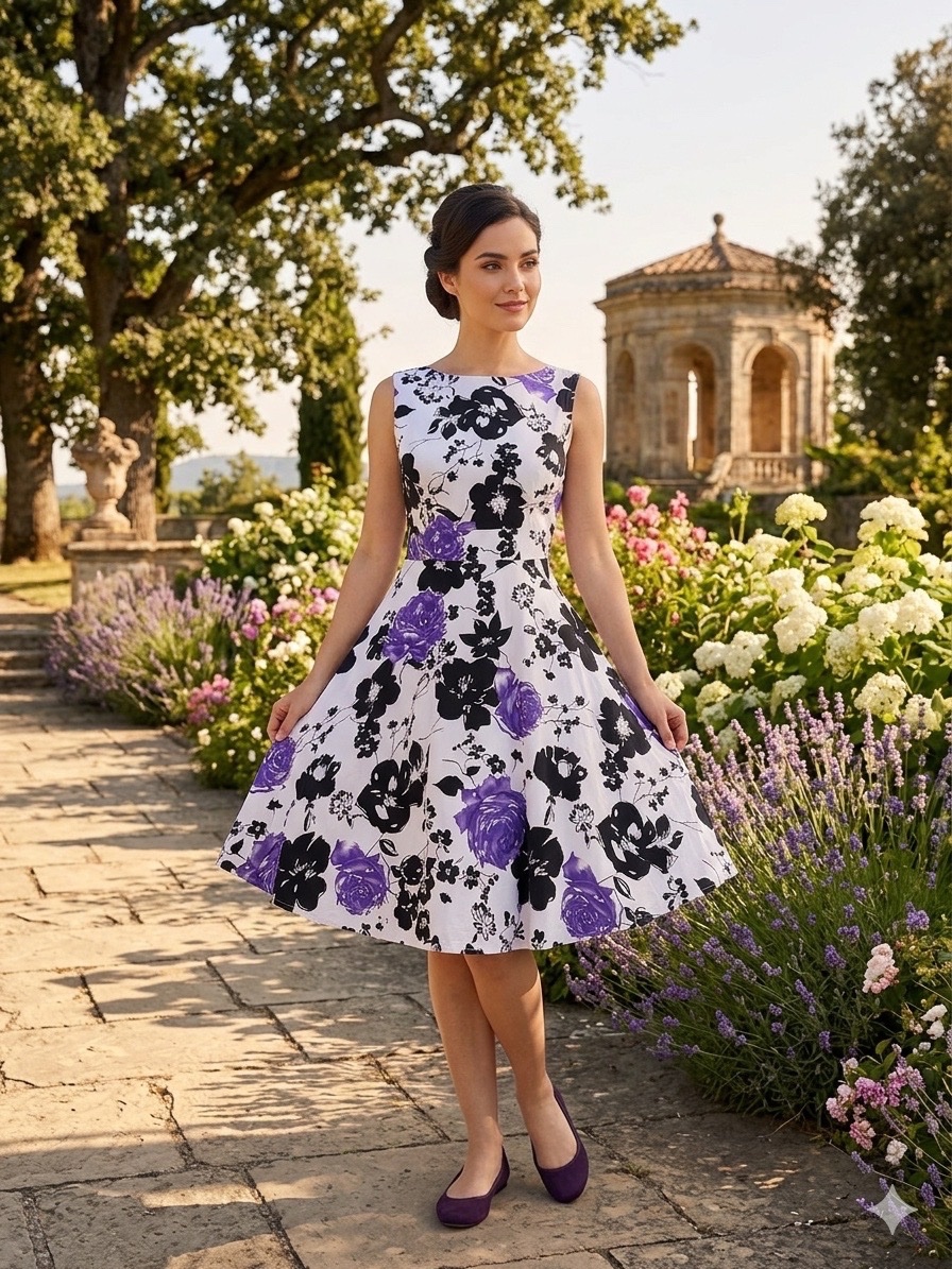 Robe fleuris