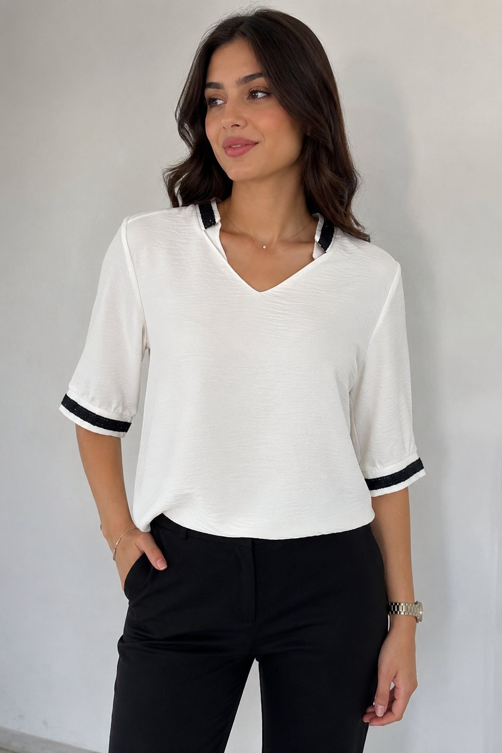 🤍 Chemise blanche chic & intemporelle 🤍