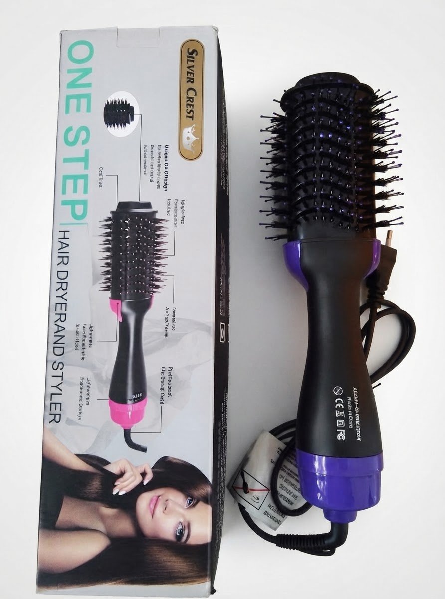 Brosse soufflante 2en1 Silver Crest 