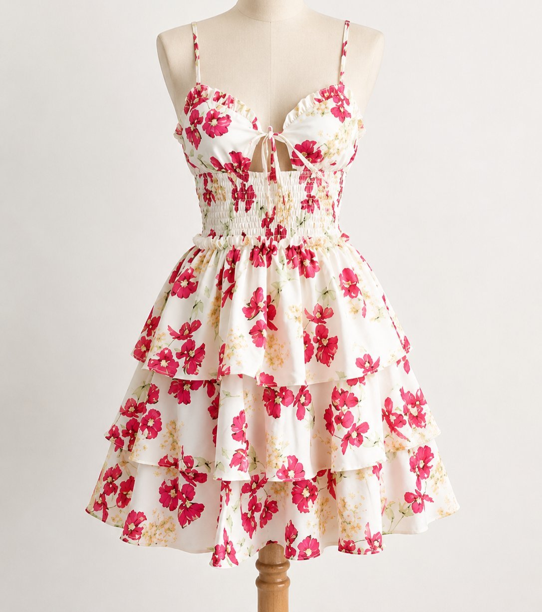 Robe courte , légère et fluide
