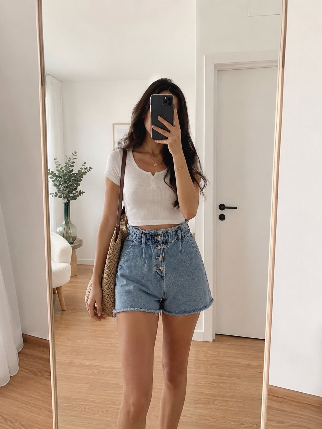 Short en Jean Zara 