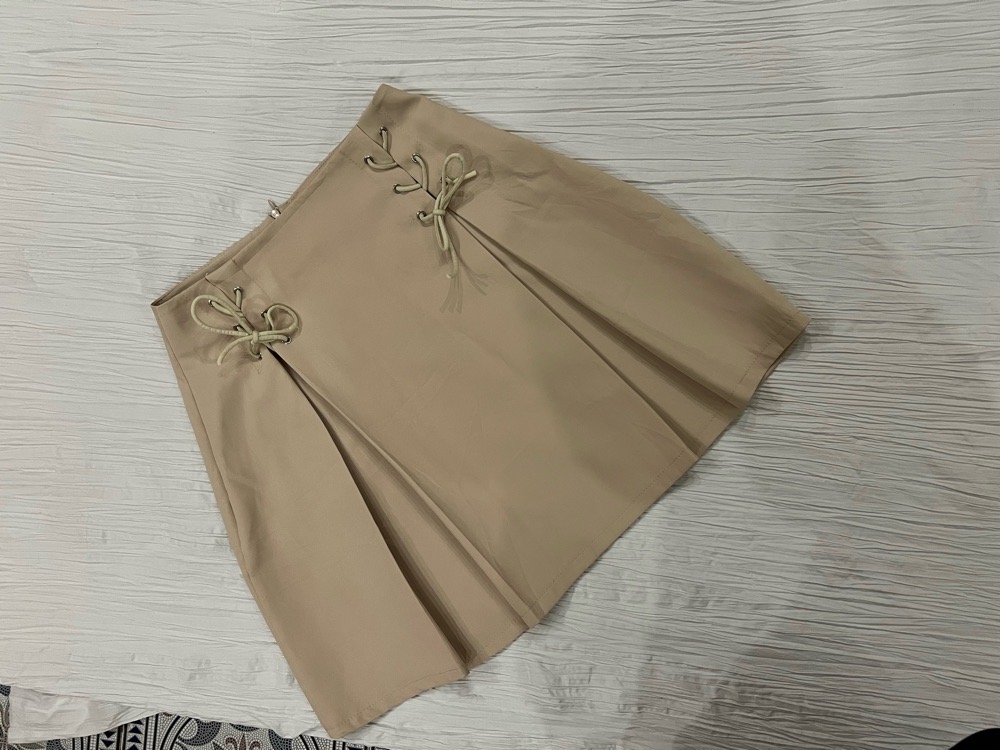 Jupe beige