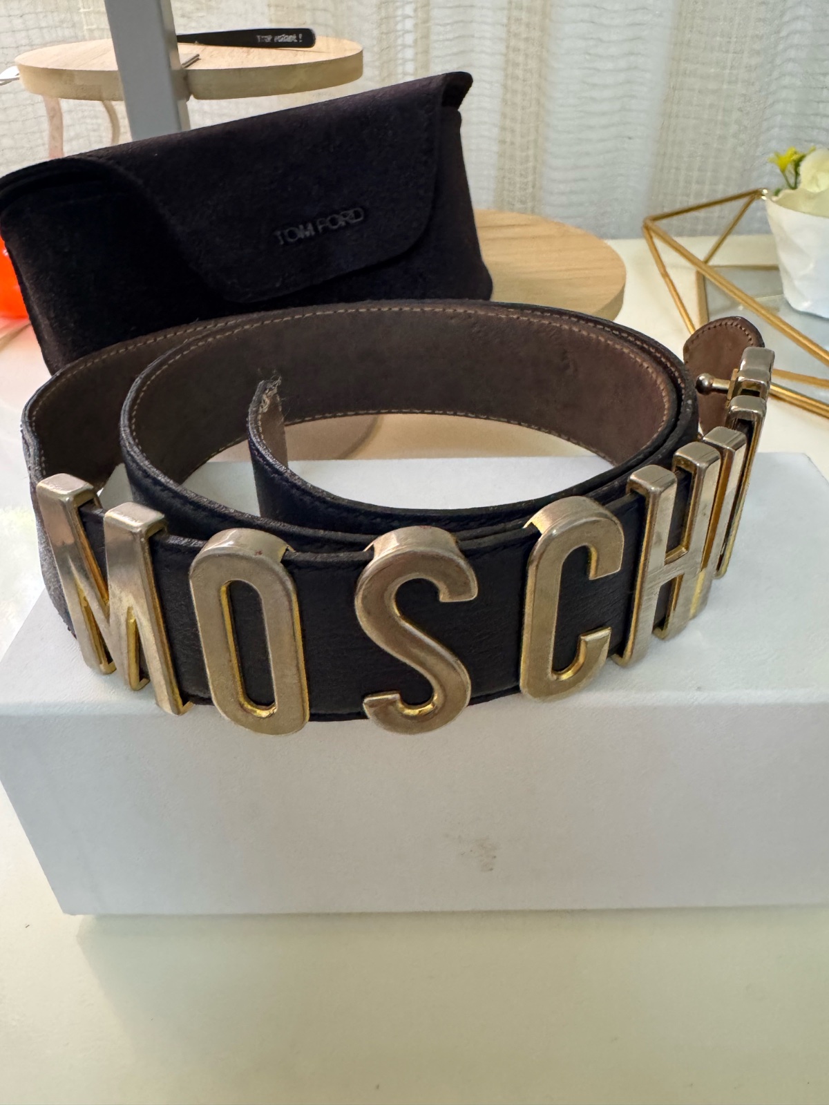 Ceinture moschino authentique
