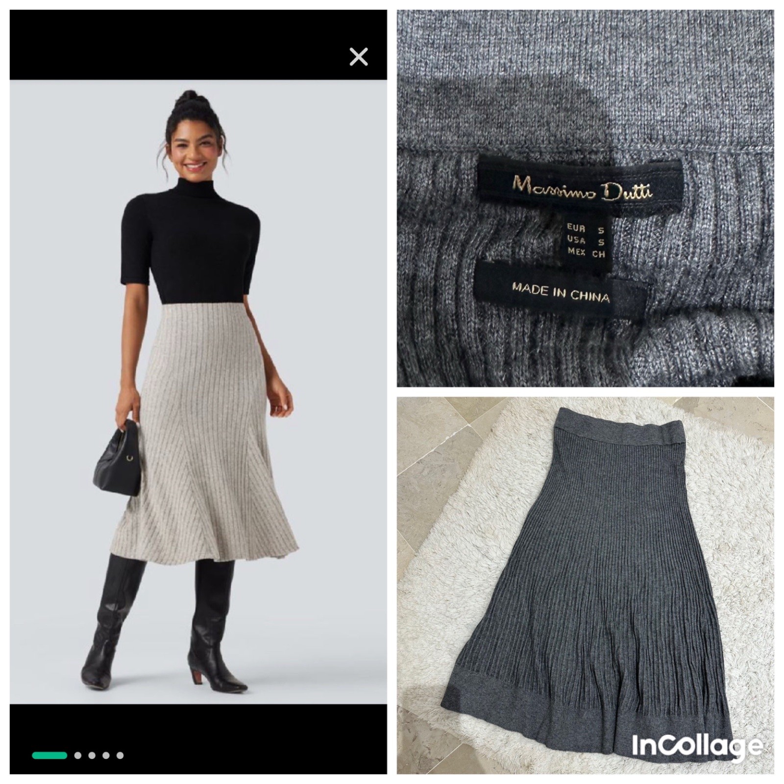 Massimo Dutti jupe 🔥