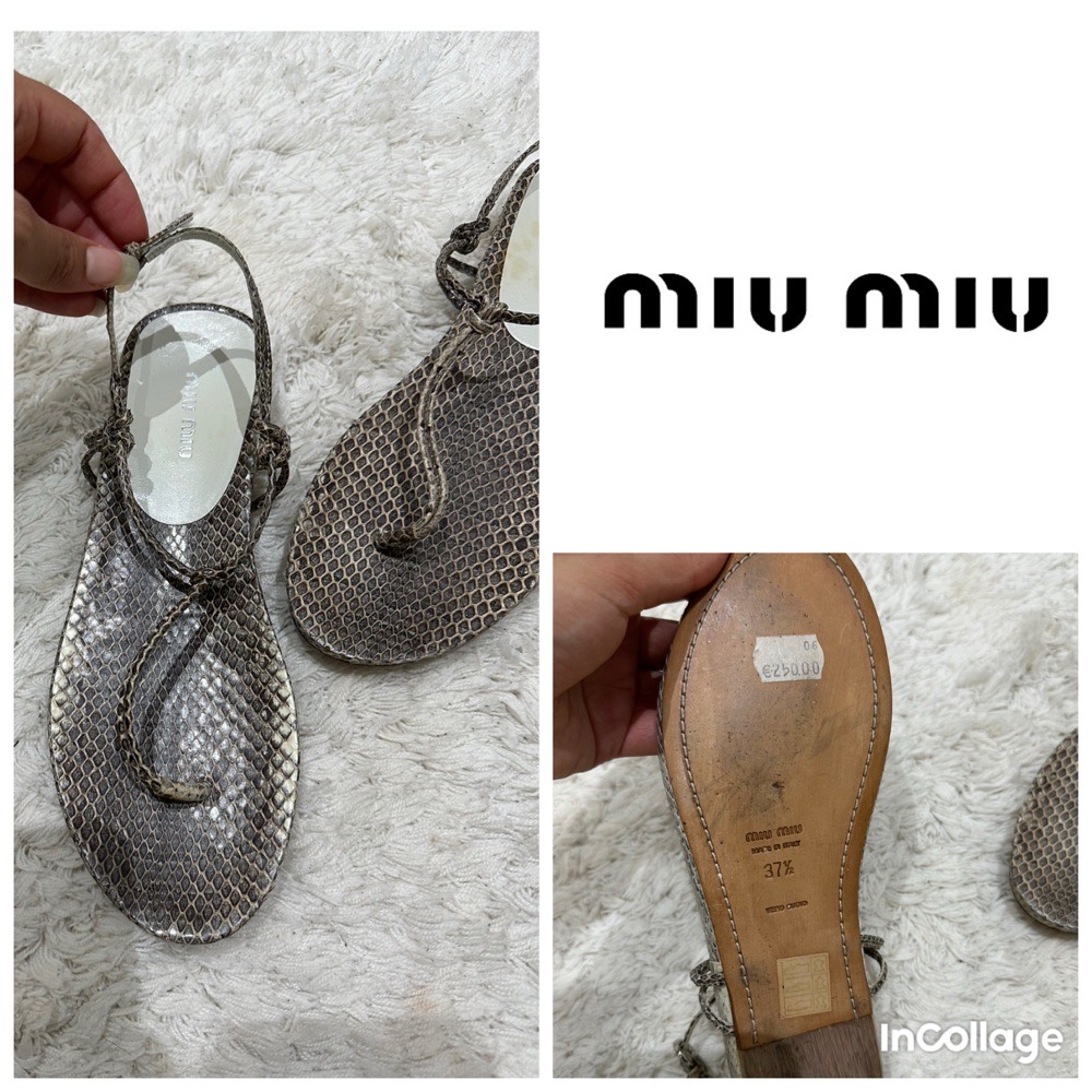 Sandales miumiu