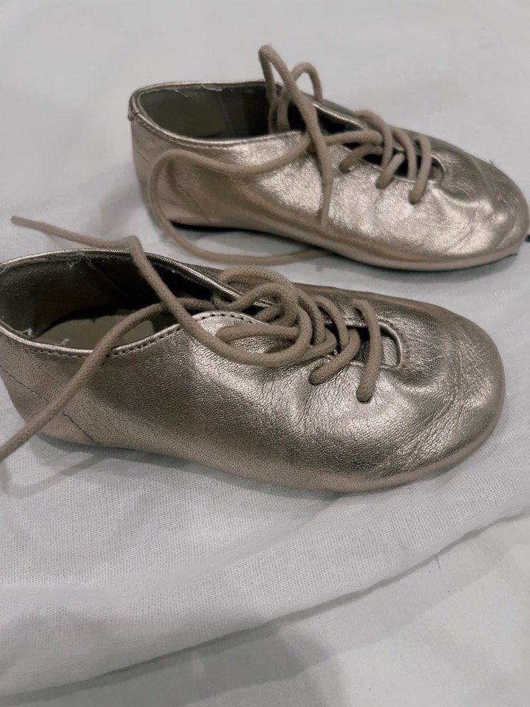 Chaussures rose gold