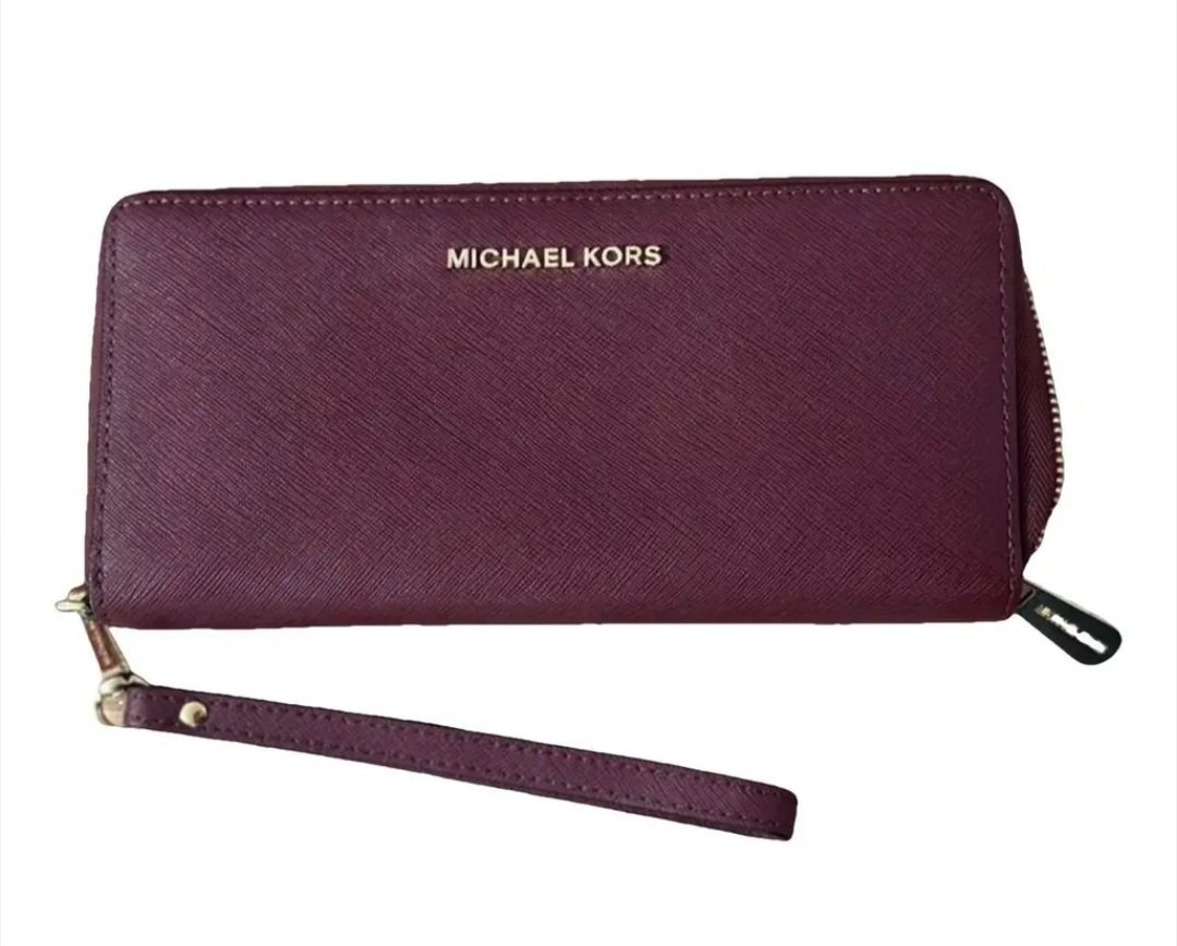 Portfeuille burgundy MK authentique 