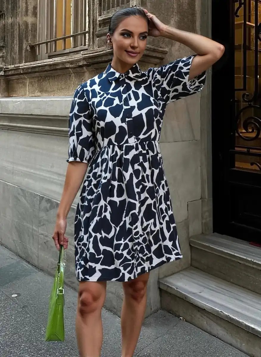Robe Animal Print 