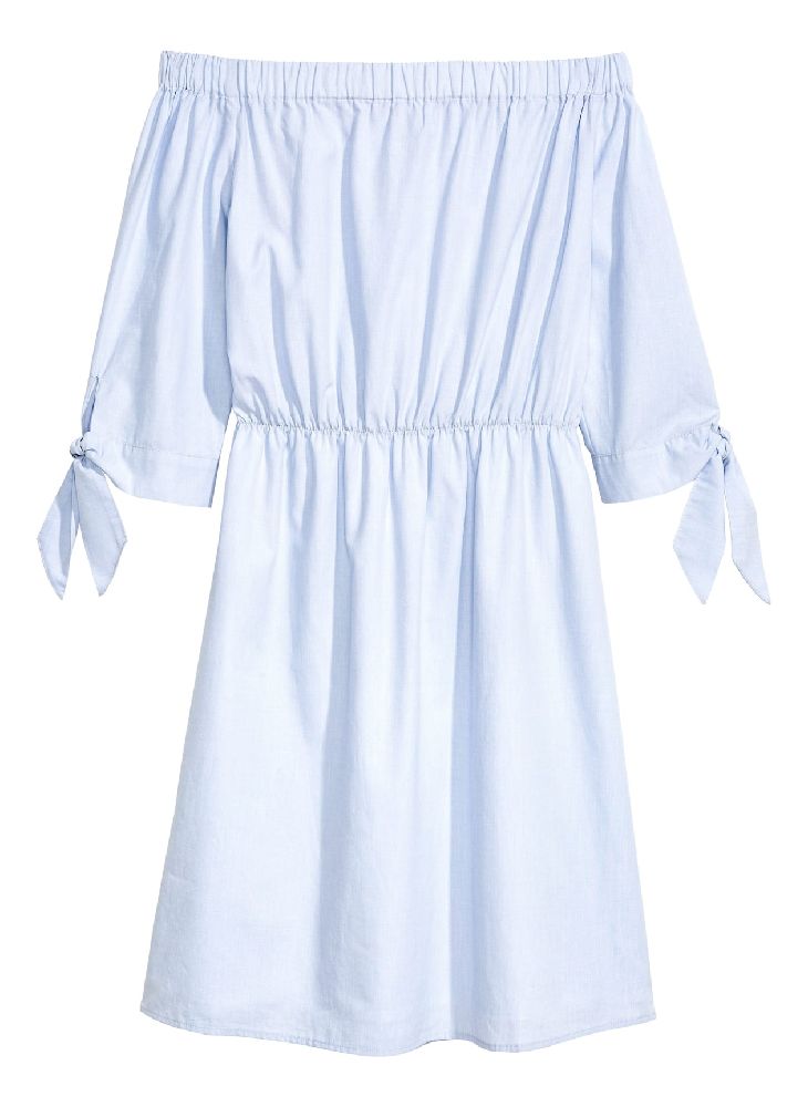 Robe bleu clair H&M