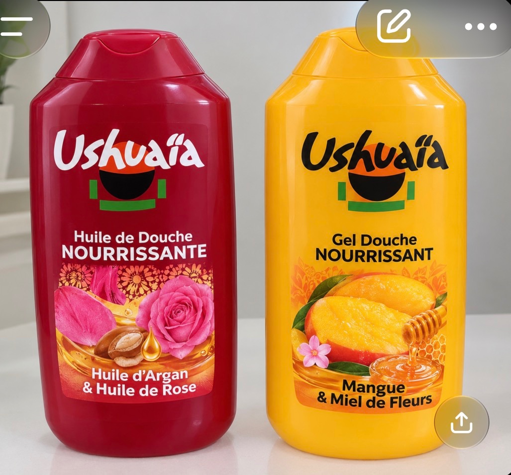 Huile de douche et gel douche