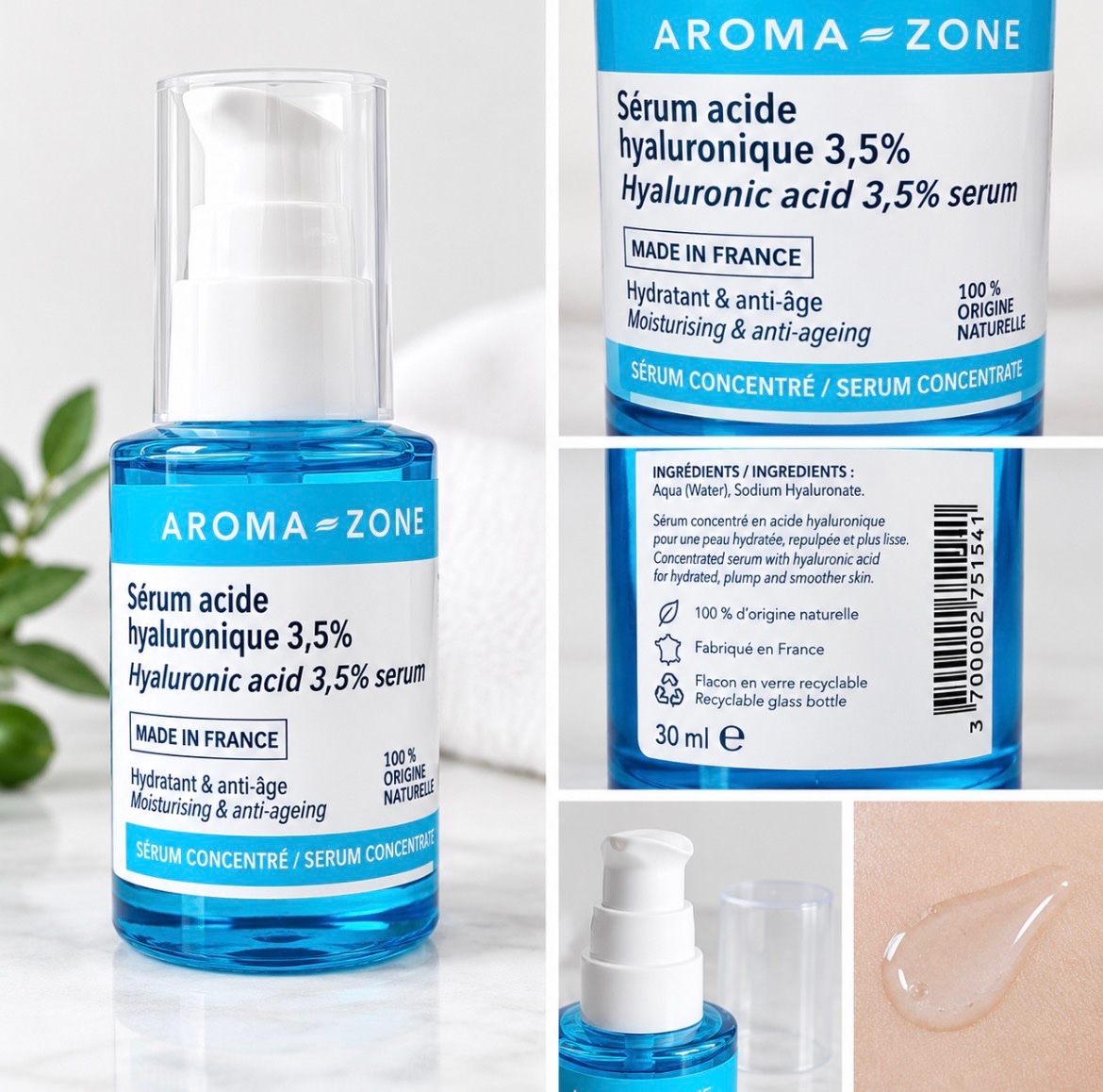 Le miracle serum acide hyaluronique 