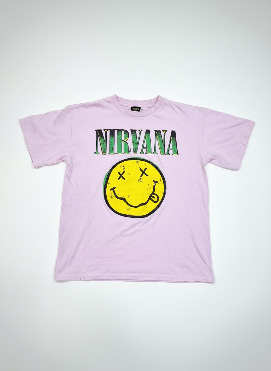 T-Shirt Nirvana Rose