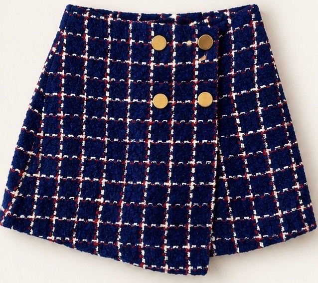 Jupe en tweed  💙