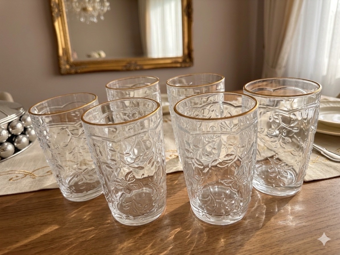 Verres a eau 
