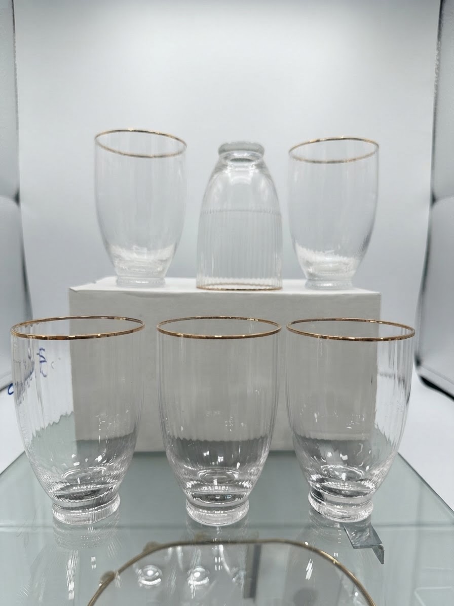 Verres a eau grand format 