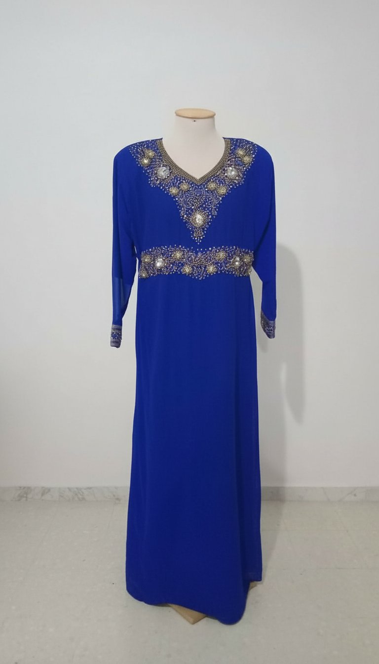 Robe longue grande taille 