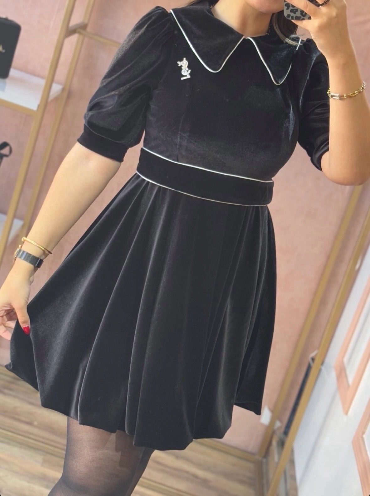 Robe velour