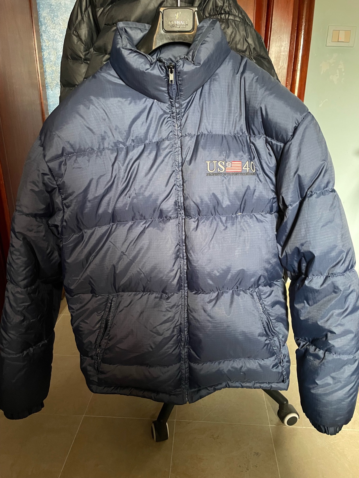 Manteau bleu marine