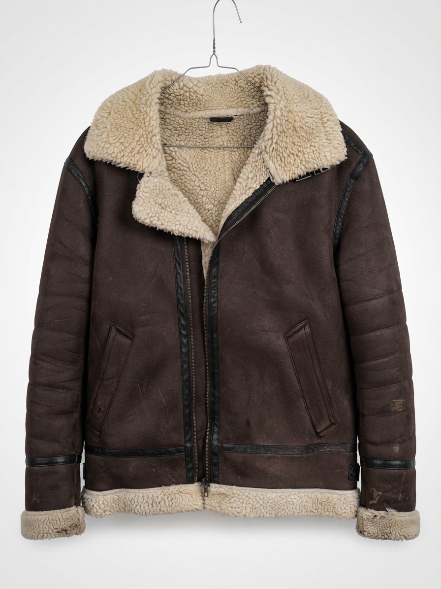 Manteau marron Zara
