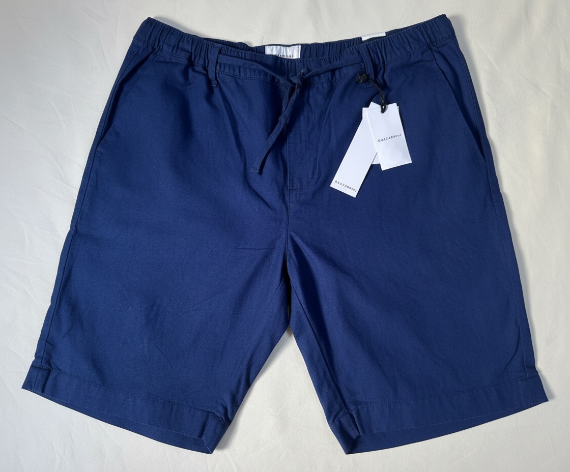 Short Gazzarrini قمراية 💙 comfortable et classe. Nouveau/ lin & coton/ boutons supplémentaires