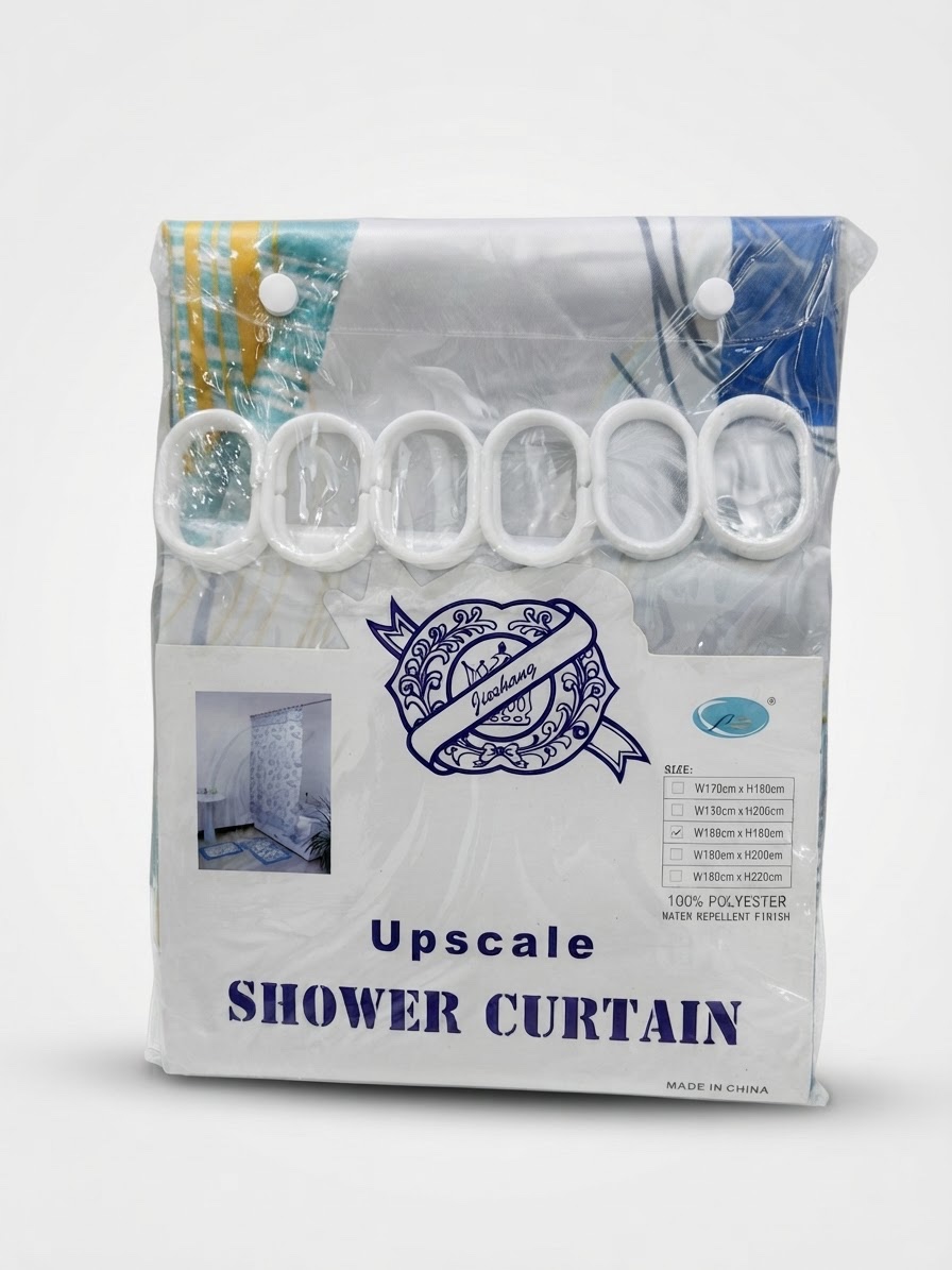Rideau de bain 🩵 L 180cm / M 180cm