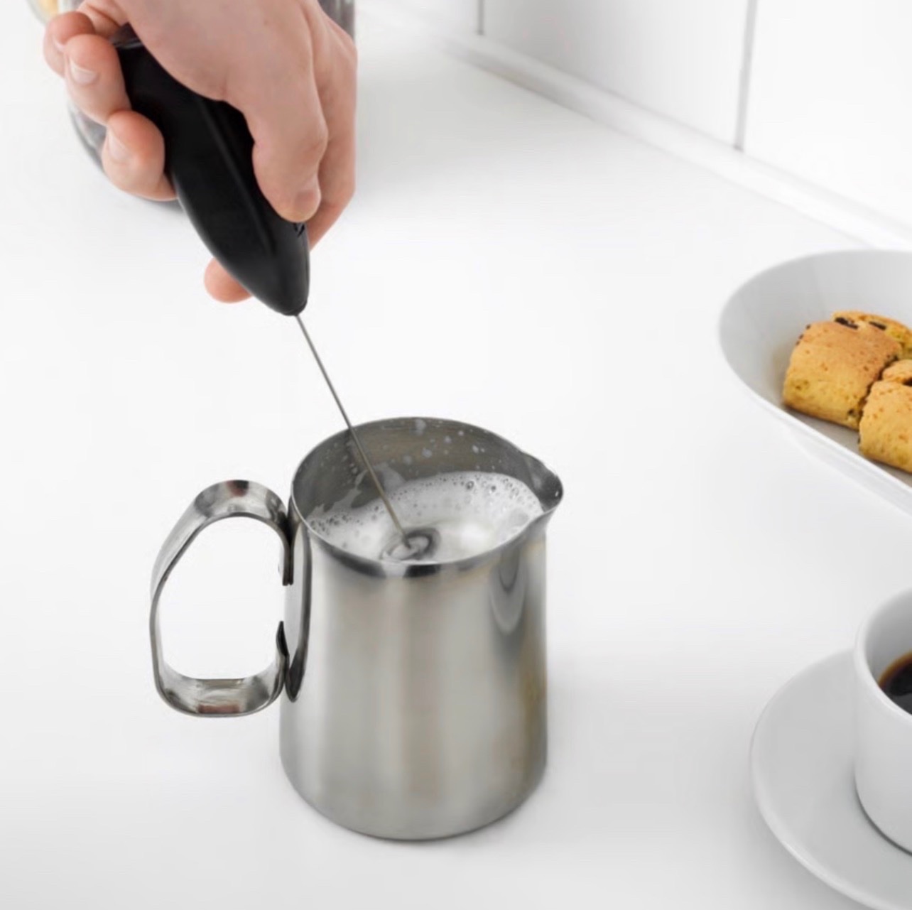 Mousseur à lait / café de IKEA 🌸 Produit original, Très pratique et robuste