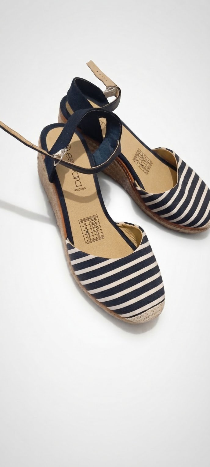 Sandales compensées Espadrilles Esmara - Porté une fois T.40
