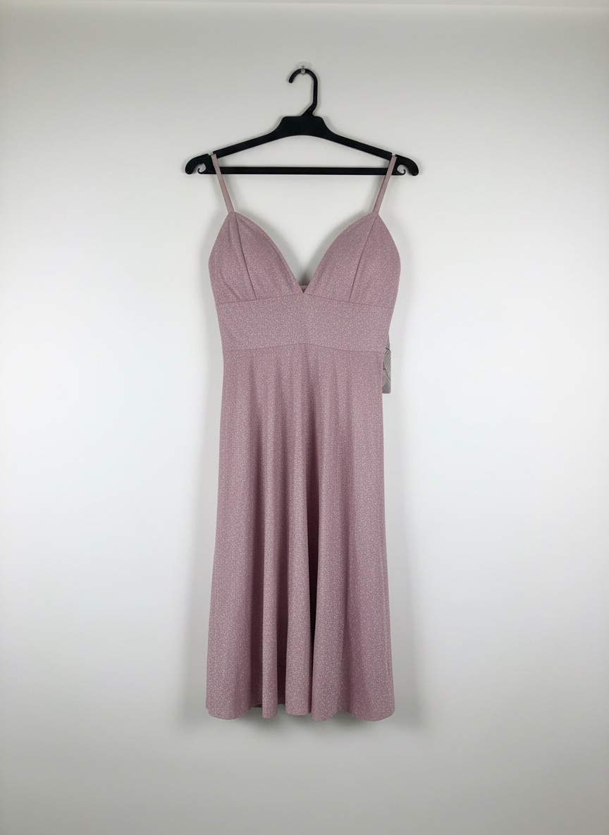Robe rose à paillettes